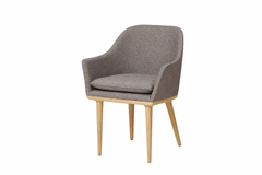 Lunar Matstol, liten, ek Main Line Flax 23 HR från Stellar Works