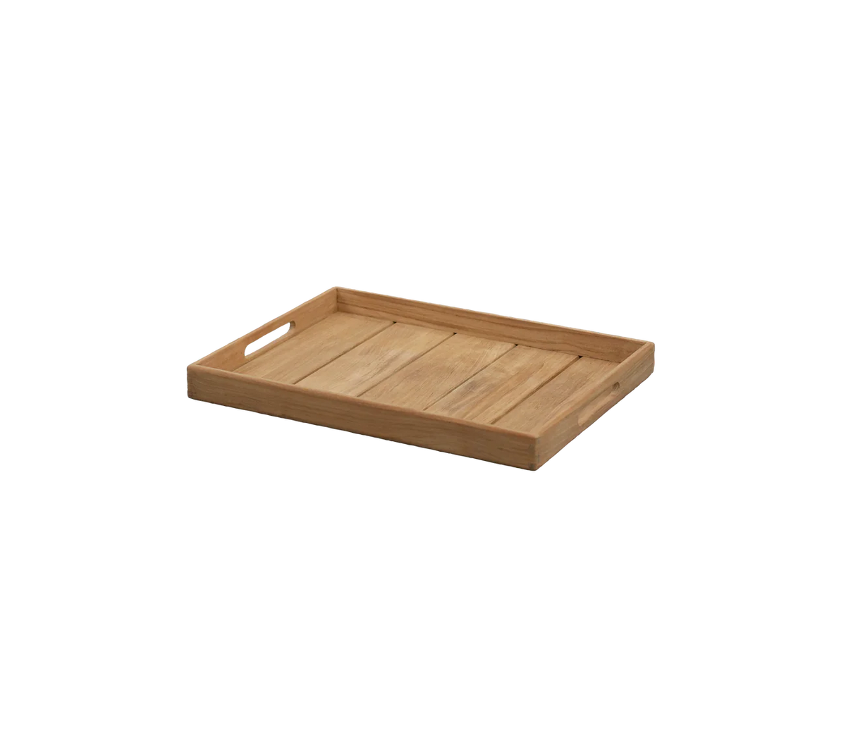 Club serveringsbricka rektangulär medium, från Cane-line - Teak - Jacobsen Plus