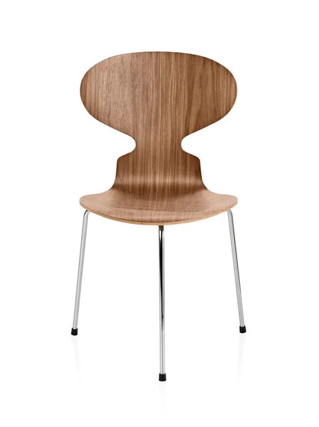 3100 Myren med 3 ben, kromstativ av Arne Jacobsen - Vit / Farvet ask - Jacobsen Plus