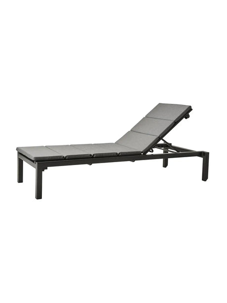 Relax Solsäng från Cane-line - Light grey / Ingen dyna - Jacobsen Plus