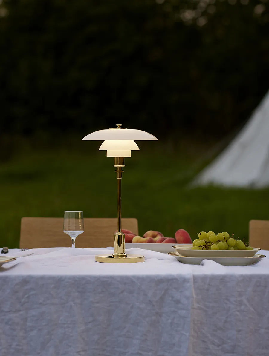 PH 2/1 Portable Bordslampa, mässing från Louis Poulsen - 5 - Jacobsen Plus