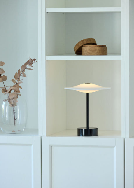 Sinus 22 Portabel bordslampa, svart av Piet Hein - 2 - Jacobsen Plus