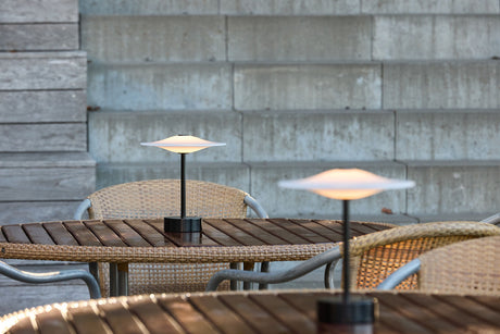 Sinus 22 Portabel bordslampa, svart av Piet Hein - 3 - Jacobsen Plus