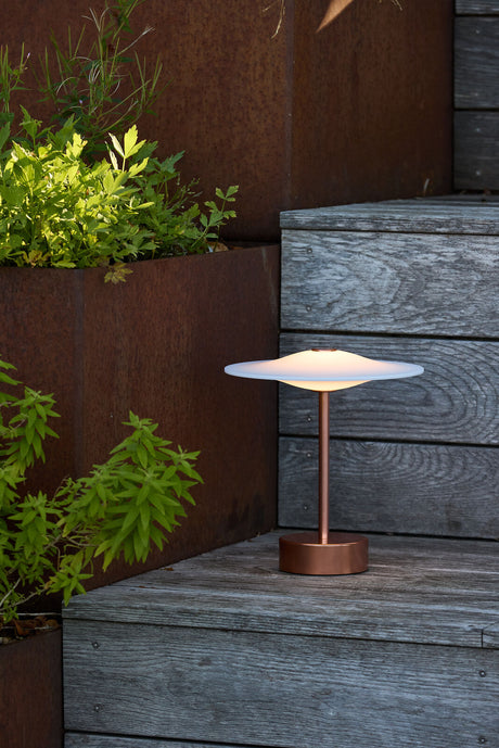 Sinus 22 Portabel bordslampa, koppar av Piet Hein - 4 - Jacobsen Plus