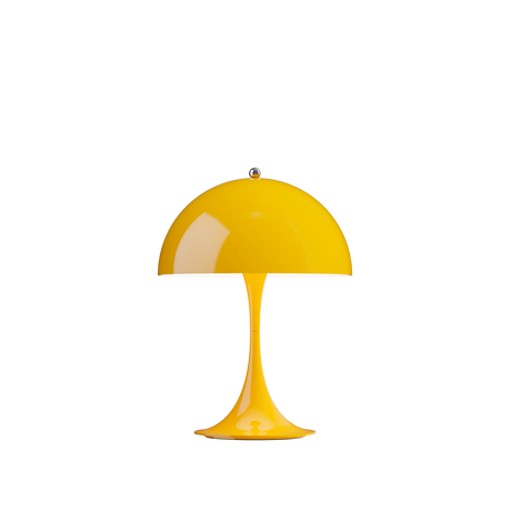 Panthella 250 Portable bordslampa, Opaque Yellow av Verner Panton - Jacobsen Plus
