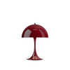 Panthella 250 portabel bordslampa, opak bordeauxröd av Verner Panton