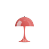 Panthella 250 Bärbar bordslampa, Opaque Coral av Verner Panton