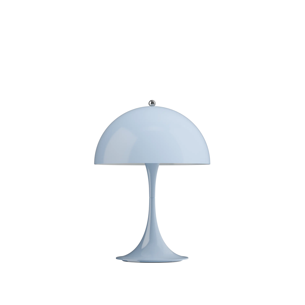 Panthella 250 Portabel bordslampa, Opalblå av Verner Panton - 3 - Jacobsen Plus