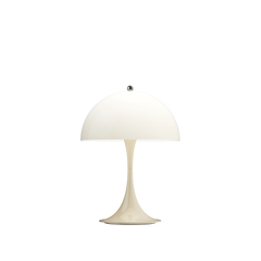 Panthella 250 Portabel bordslampa, Opal Beige av Verner Panton