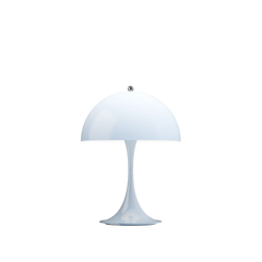 Panthella 250 Portabel bordslampa, Opalblå av Verner Panton