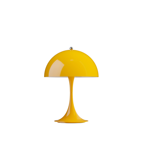 Panthella 250 Portable bordslampa, Opaque Yellow av Verner Panton - 3 - Jacobsen Plus