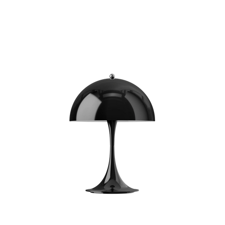 Panthella 250 portabel bordslampa, opak svart av Verner Panton - 3 - Jacobsen Plus