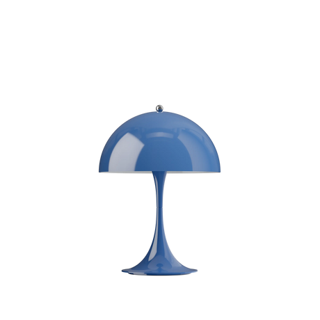 Panthella 250 portabel bordslampa, opak indigoblå av Verner Panton - 3 - Jacobsen Plus