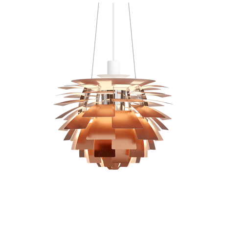 PH Artichoke i koppar från Louis Poulsen - Ø 480 mm / Halolux (E27) - Jacobsen Plus