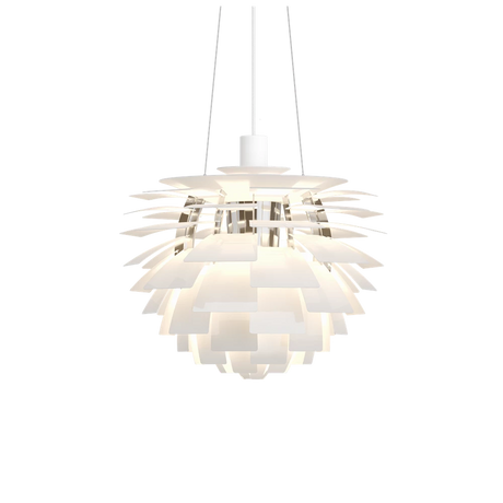 PH Artichoke i vitt från Louis Poulsen - Ø 480 mm / Halolux (E27) - Jacobsen Plus