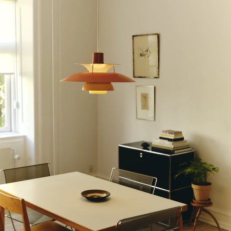 PH 5 Pendel, Nyanser av orange av Poul Henningsen - 3 - Jacobsen Plus