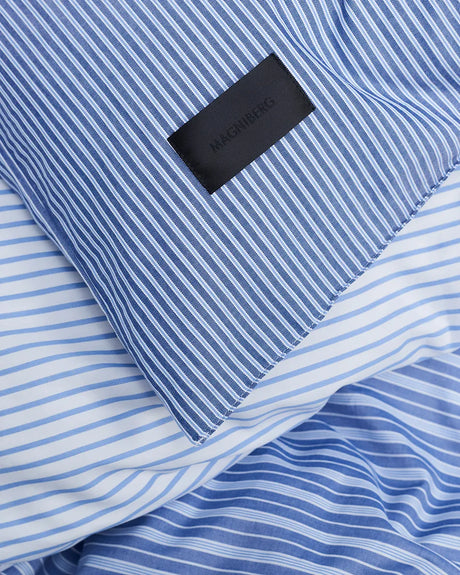 Wall Street Oxford Cover för kudde 50x70 cm från Magniberg - White Stripe - Jacobsen Plus