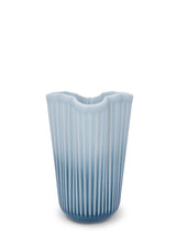 Hammershøi Unfold Vas, blå från Kähler - H: 20,5 cm. - Jacobsen Plus