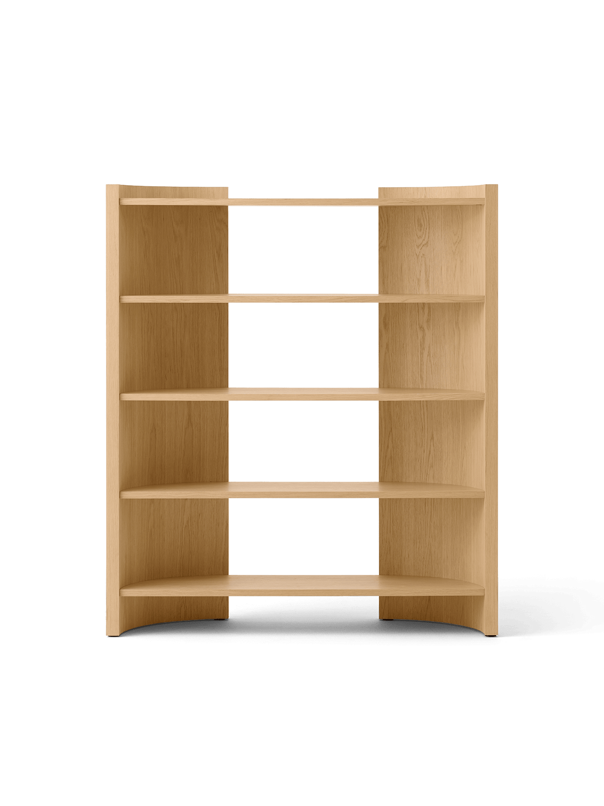 Crescent Bokhylla, ekfanér från Audo Copenhagen - H173 cm. - Jacobsen Plus