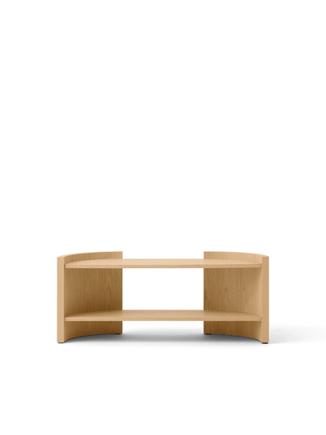 Crescent Bokhylla, ekfanér från Audo Copenhagen - H60 cm. - Jacobsen Plus