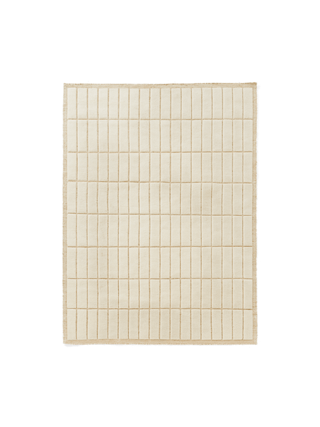 Tile Matta, Ivory från Audo Copenhagen - 170 x 240 cm. - Jacobsen Plus