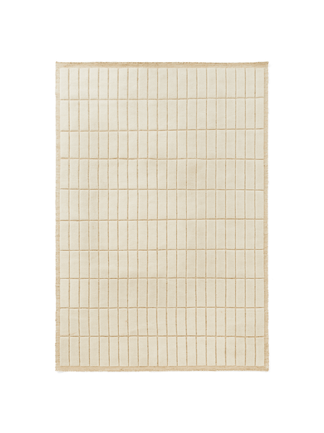 Tile Matta, Ivory från Audo Copenhagen - 170 x 240 cm. - Jacobsen Plus