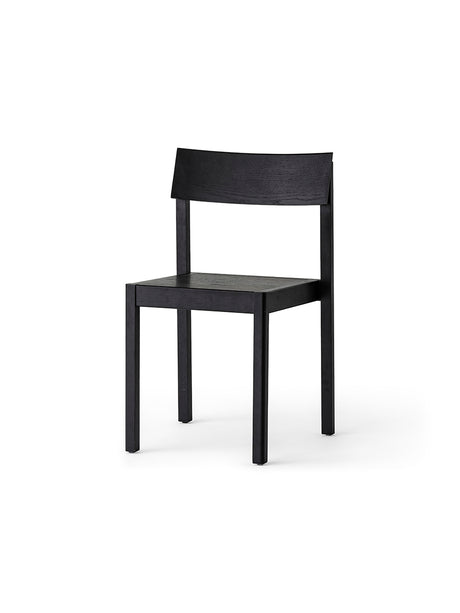 Audo Copenhagen - Mauro Matstol med träsits - Svart - Jacobsen Plus