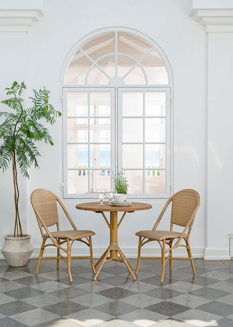 Nicole Cafébord Ø80 från Sika-Design - Almond - Jacobsen Plus