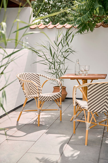 Nicole Cafébord 70x70 från Sika-Design - White - Jacobsen Plus