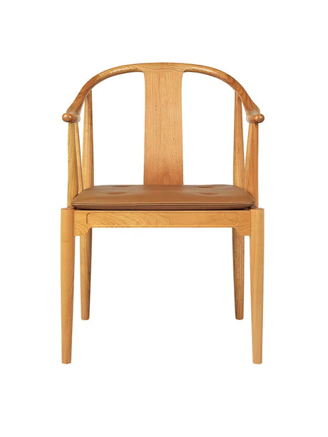 Kinastolen av Hans J. Wegner - Kirsebær / Aura / Svart-brun - Jacobsen Plus
