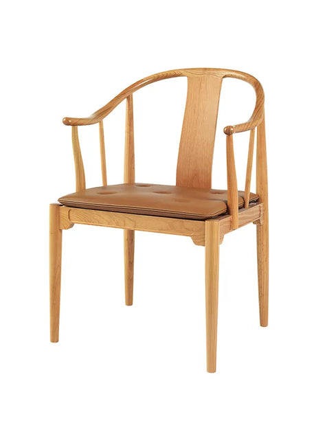 Kinastolen av Hans J. Wegner - Kirsebær / Aura / Svart-brun - Jacobsen Plus