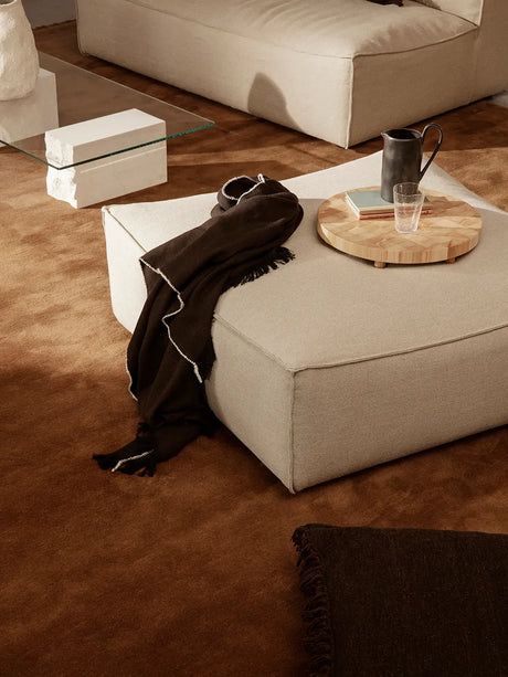Catena Pouf Bomull Lin, naturfärgad från Ferm Living - 2 - Jacobsen Plus