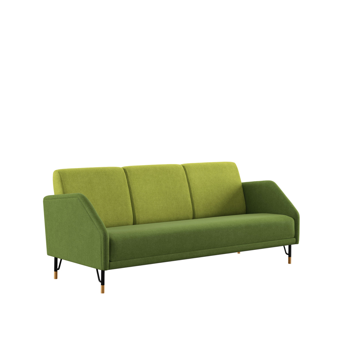 77 Soffa 3-sits, ek olja av Finn Juhl
