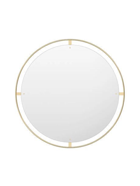 Nimbus Mirror Ø110, mässing från Audo Copenhagen - Jacobsen Plus