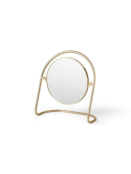 Nimbus Table Mirror från Audo Copenhagen - Polished Brass - Jacobsen Plus