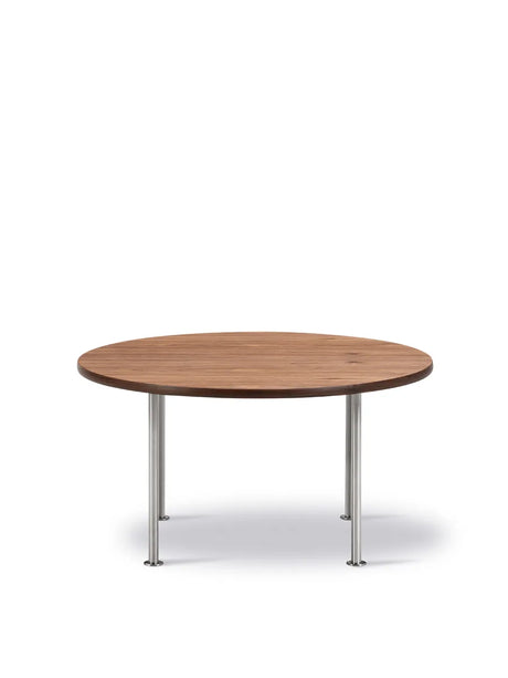 Wegner Ox Table från Fredericia Furniture - Ø80 cm / Ek - oliebehandlet / H: 35 cm - Jacobsen Plus