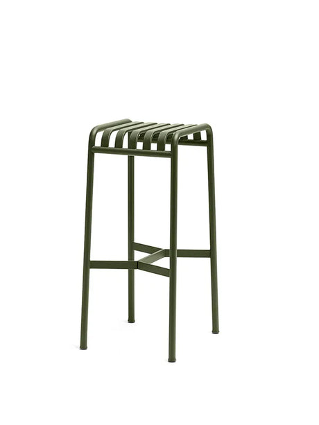 Palissade Bar Stool, oliv från Hay - Jacobsen Plus