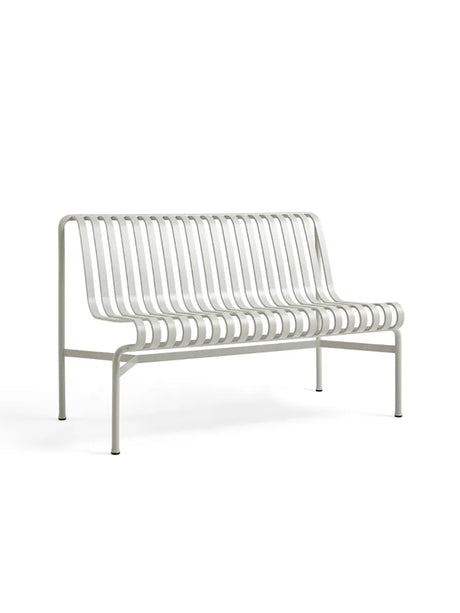 Palissade Dining Bench utan armstöd, skygrå från Hay - Jacobsen Plus