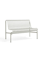 Palissade Dining Bench utan armstöd, skygrå från Hay