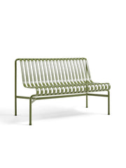 Palissade Dining Bench utan armstöd, oliv från Hay