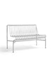 Palissade Dining Bench utan armstöd, varmförzinkad från HAY