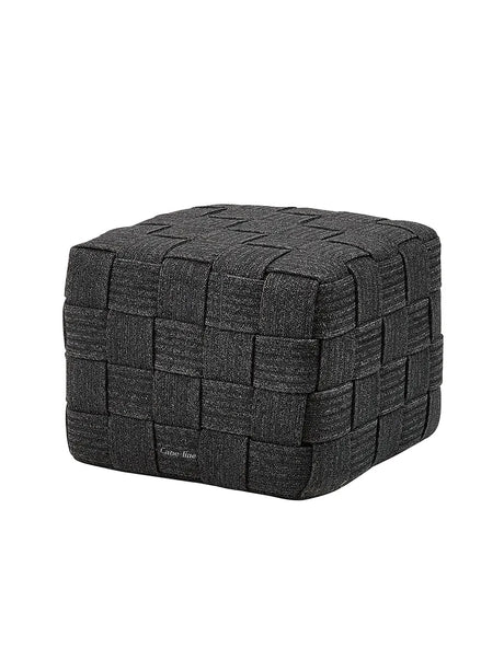 Cube Fotpall från Cane-line - Taupe - Jacobsen Plus