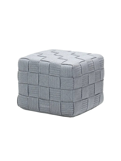 Cube Fotpall från Cane-line - Taupe - Jacobsen Plus