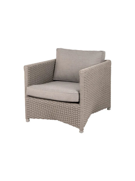Diamond Loungestol inkl. Dyna från Cane-line - Grafit / Cane-line Natté dyna - Jacobsen Plus