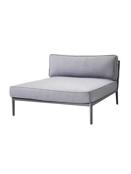 Conic Daybed Modul inkl. dynset från Cane-line - Light grey - Jacobsen Plus