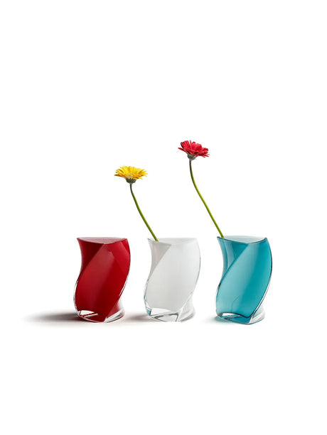 Twister vas från Piet Hein (Röd) - 16 cm - Jacobsen Plus