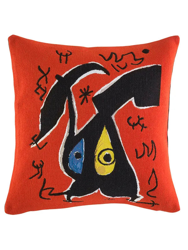 Miro Femme Oiseaux vävd kudde från Poulin Design - 1 - Jacobsen Plus