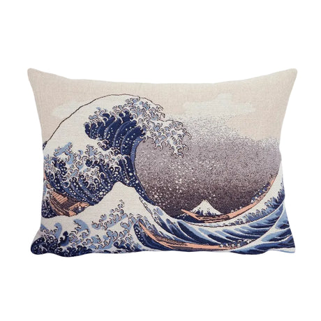 Hokusai La Vague Kudde från Poulin Design - 1 - Jacobsen Plus