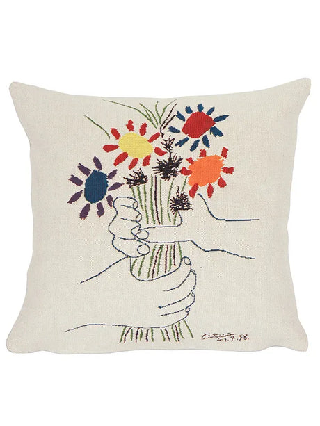 Picasso Fleurs Et Mains kudde från Poulin Design - 1 - Jacobsen Plus