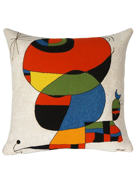 Miro Femme, Fågel, Stjärna Utdrag nr. 1 Kudde från Poulin Design - 1 - Jacobsen Plus